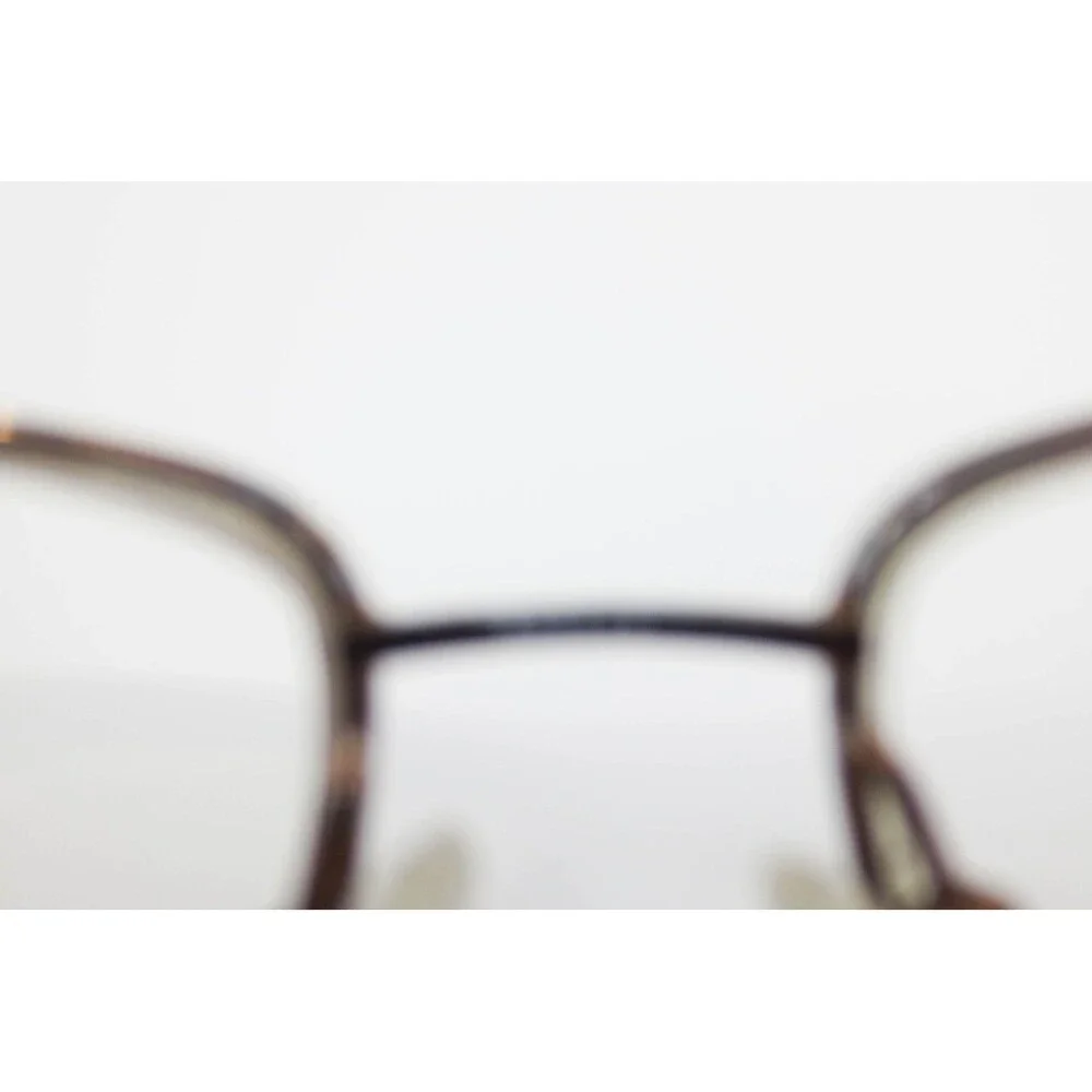 Candie's CL 731 Eyeglasses Bronze Burgundy Semi-Rimless Rectangular Frames 53-17